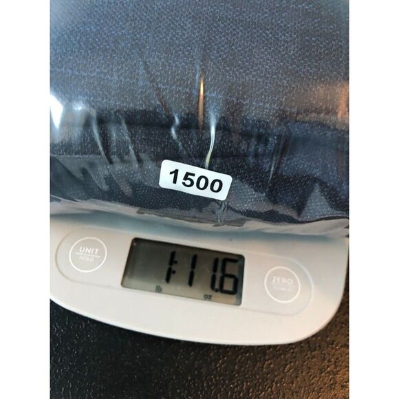 Stafford Mens 42L Blue Blue Check 100% Wool 3 Button Sport Coat Blazer Jacket - Picture 12 of 12